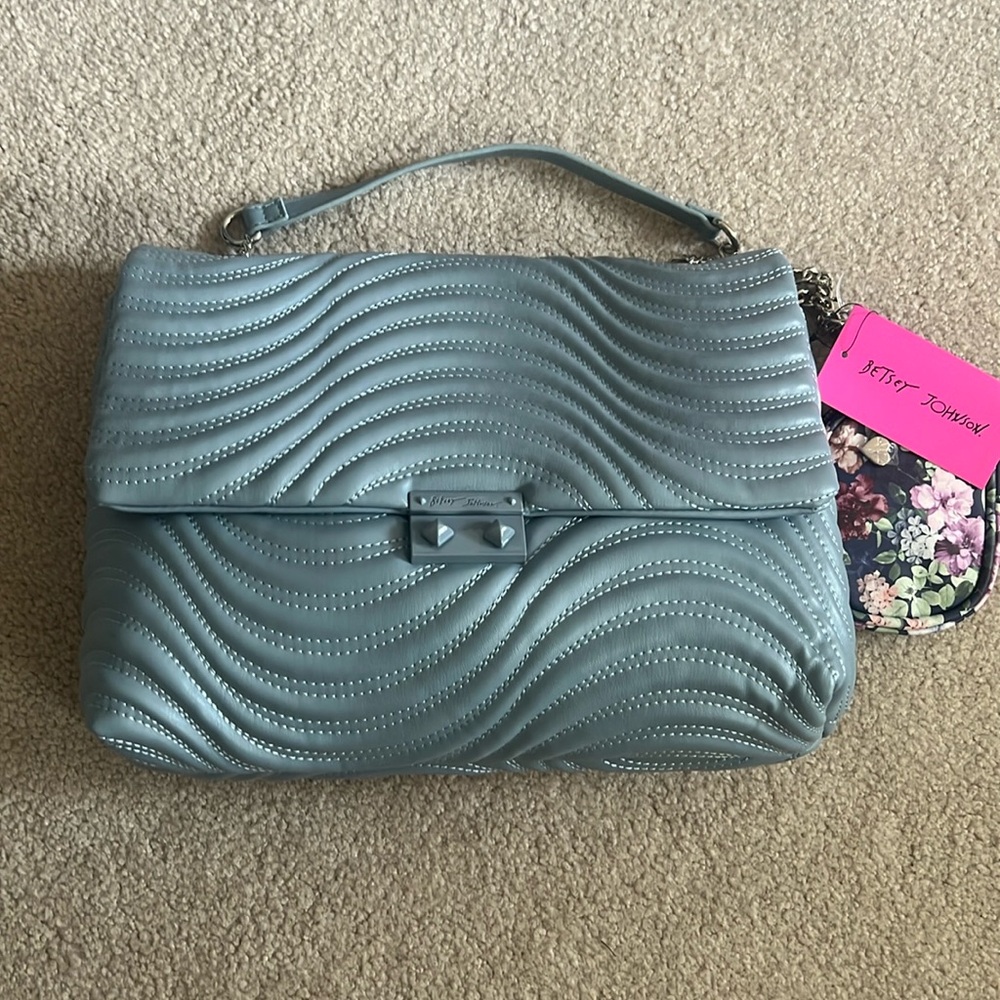 - Very cute Betsy Johnson bag.